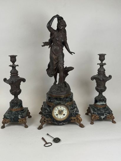 After Émile BRUCHON (1806-1895). 
L'Orage....