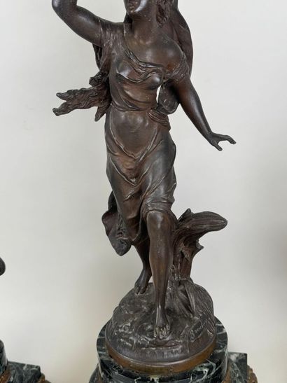 After Émile BRUCHON (1806-1895). 
L'Orage....