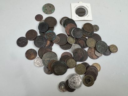 Bulk of coins.
(wear).