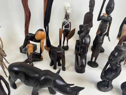 AFRICA, 20th century. 
Important collection...