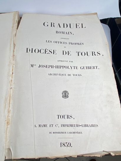 [2 ANTIPHONARIES]
Graduel romain contenant...