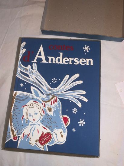CONTES D'ANDERSEN
Tours, Mame, 1958. 
Illustrations...