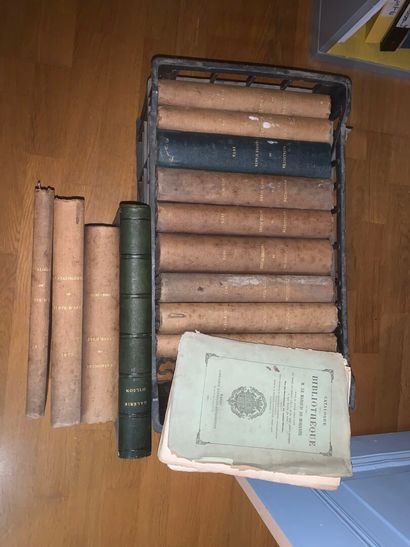 [BOUND ANTIQUE ART AND AUCTION CATALOGS]
14...