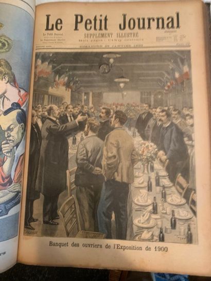 LE PETIT JOURNAL
2 vol. in folio en demi-basane...