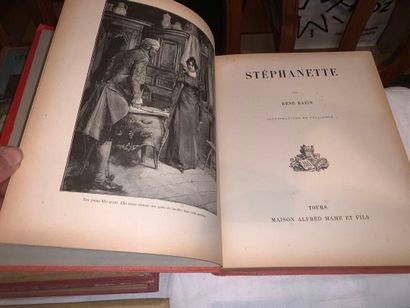 [CARTONNAGES MAME] 6 volumes in-8 cartonnages...