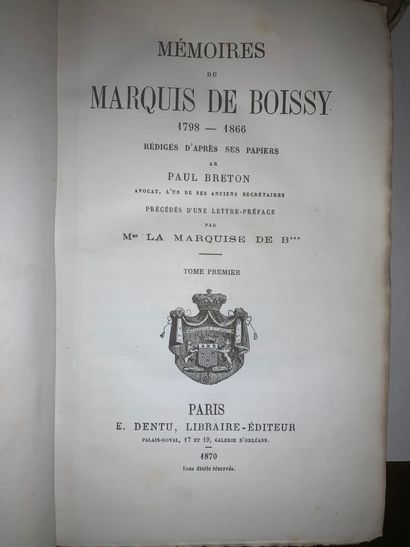 [HISTOIRE]
9 vol. ou plaquettes in-12 ou...