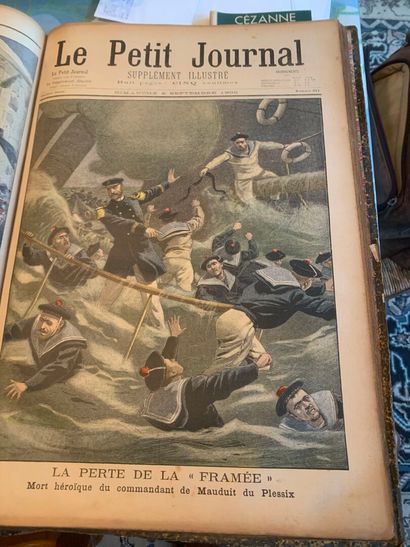 LE PETIT JOURNAL
2 vol. in folio en demi-basane...