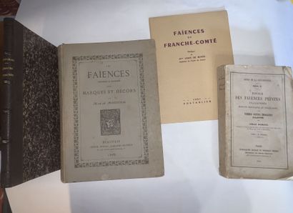 [CERAMIQUE]
Darcel, Notice des fayences peintes...