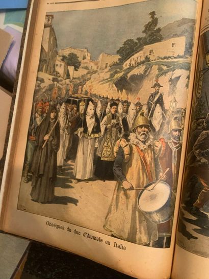 LE PETIT JOURNAL
2 vol. in folio en demi-basane...