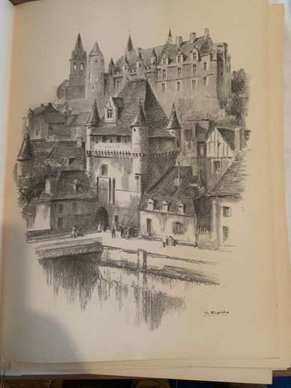 Vieilles Pierres de France, Touraine, illustrations...