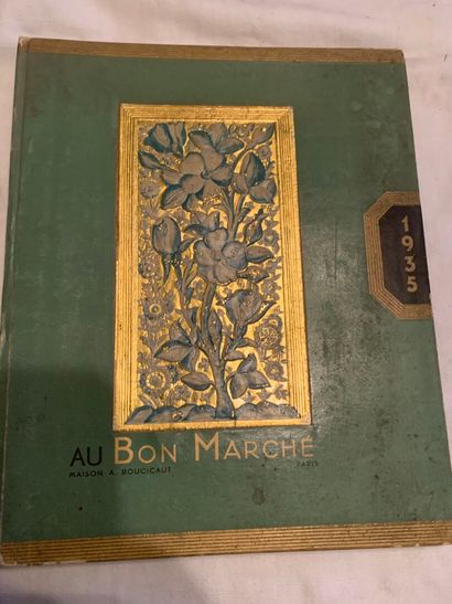 AGENDAS ANCIENS ILLUSTRÉS
Bon Marché 1935...