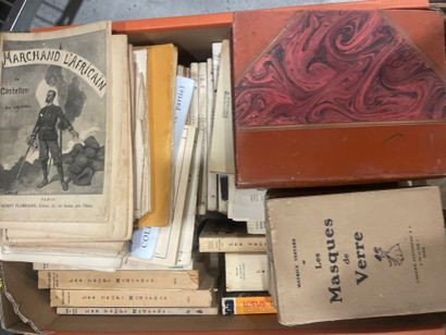 Important lot of approx. 70 volumes or booklets,...