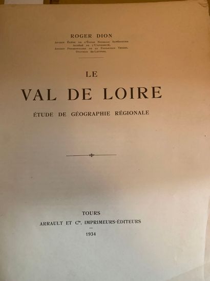DION
Le Val de Loire: étude de géographie...