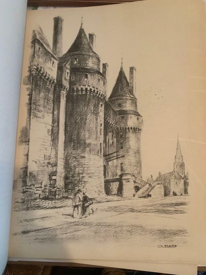 Vieilles Pierres de France, Touraine, illustrations...