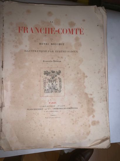 [FRANCHE-COMTE]
23 volumes or magazines,...