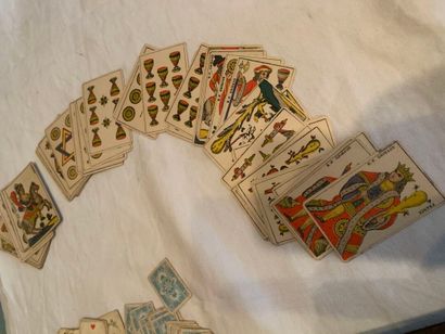[JEUX DE CARTES]
Sabot en bois milieu XIXe...