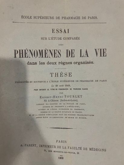 [TOURAINE MEDICALE]
9 vol. ou plaquettes...