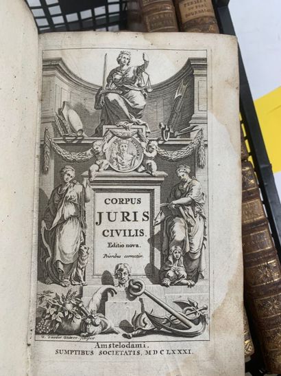 18th century bindings.
Approximately 14 volumes,...
