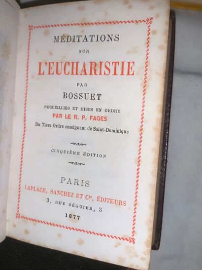 LIVRES RELIGIEUX 
16 volumes de piété et...