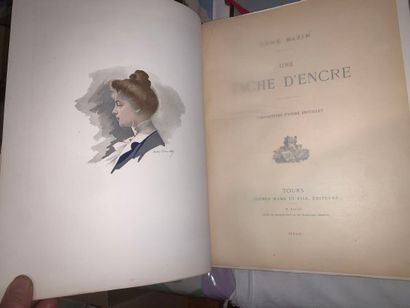 BAZIN René 
Une Tâche d'encre, Mame, 1900....
