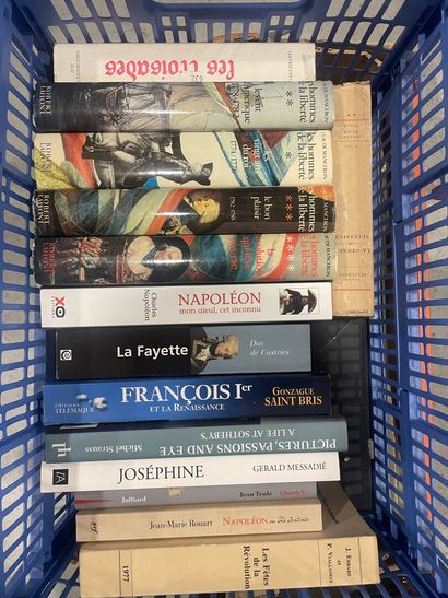 [HISTOIRE]
Env. 15 vol. brochés milieu XXe,...