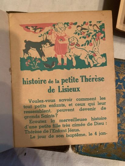 LIVRES RELIGIEUX 
13 volumes de piété et...