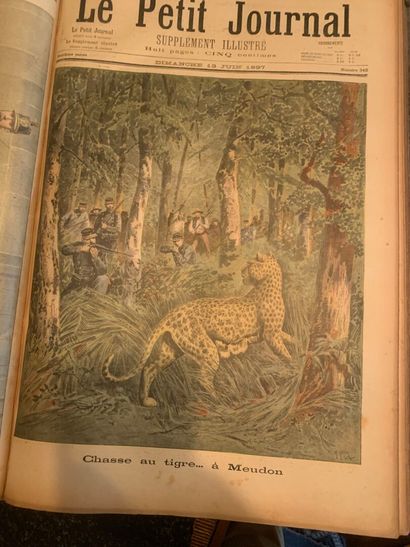 LE PETIT JOURNAL
2 vol. in folio en demi-basane...