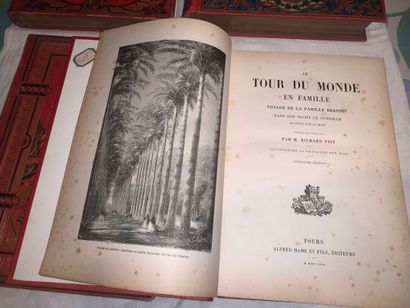 [CARTONNAGES MAME]
4 vol. in-8 dont trois...