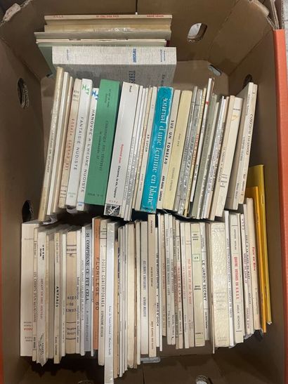 Lot of approx. 80 paperback books or booklets...