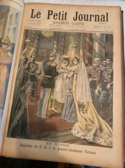 LE PETIT JOURNAL
2 vol. in folio en demi-basane...
