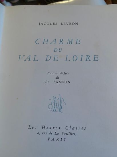 LEVRON Jacques
Charme du Val de Loire. Pointes...
