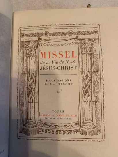 TISSOT James
Missel de la vie de Notre Seigneur...
