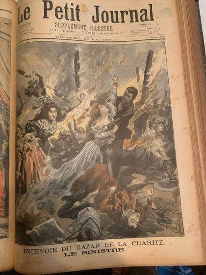 LE PETIT JOURNAL
2 vol. in folio en demi-basane...