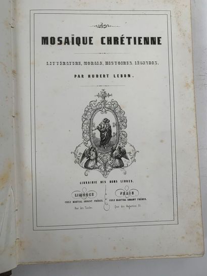 [DIVERS]
LEBON Hubert, La mosaïque chrétienne....
