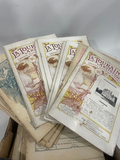 TOURAINE ARTISTIQUE, LITTERAIRE, SCIENTIFIQUE...