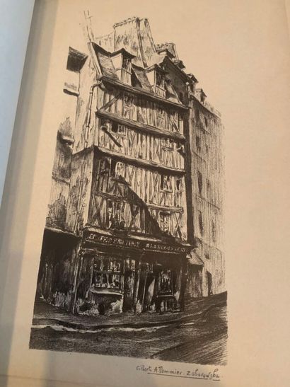 Vieilles Pierres de France, Touraine, illustrations...