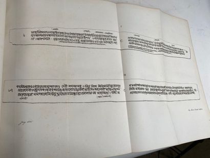 [SANSKRIT TEXT IN DEVANAGARI - FRENCH]
CALIDASA
Sacountala's...