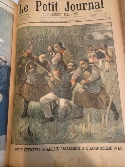 LE PETIT JOURNAL
2 vol. in folio en demi-basane...