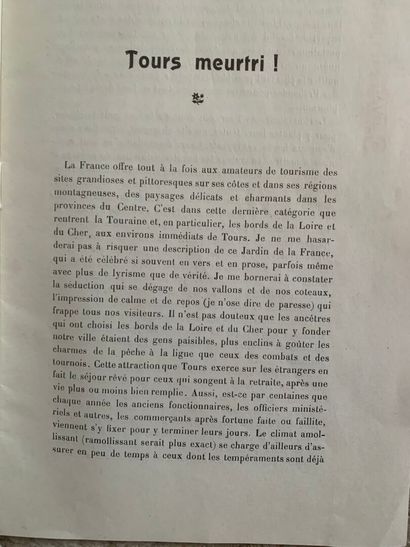 [AUTOGRAPHE ANATOLE FRANCE]
L.A.S. de 2 pages...