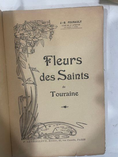 [TOURAINE RELIGIEUSE]
11 vol. ou plaquettes...