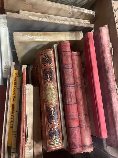 Approximately 40 volumes in various 19th...
