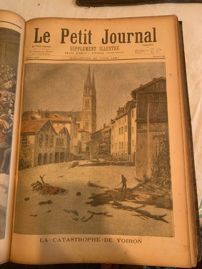 LE PETIT JOURNAL
2 vol. in folio en demi-basane...