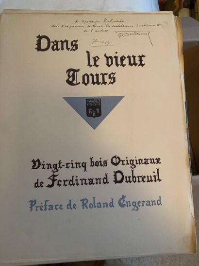 DUBREUIL Ferdinand
Dans le vieux Tours. 25...