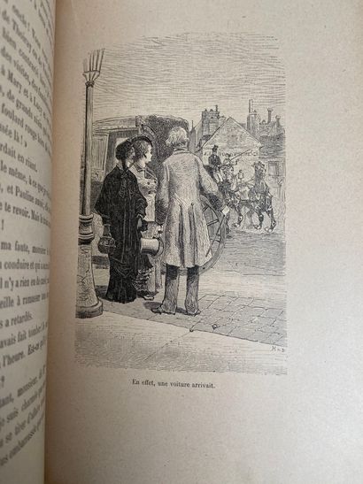 CARTONNAGES HACHETTE XIXEME]
Environ 6 volumes...