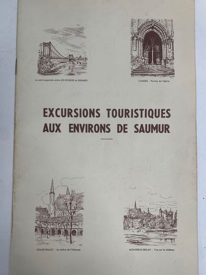 [TOURAINE]
12 volumes or booklets on Touraine...