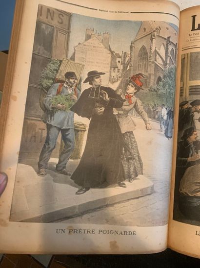 LE PETIT JOURNAL
2 vol. in folio en demi-basane...