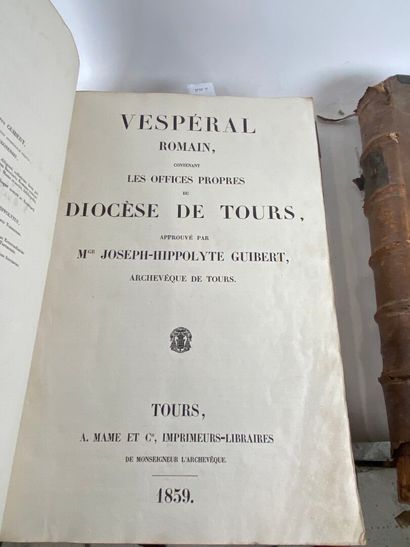 [2 ANTIPHONARIES]
Graduel romain contenant...