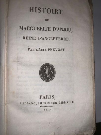 [HISTOIRE]
9 vol. ou plaquettes in-12 ou...