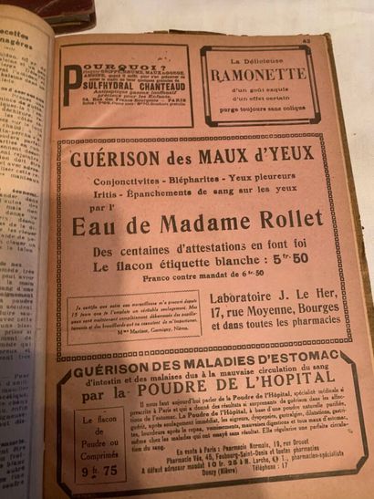AGENDAS ANCIENS ILLUSTRÉS
Bon Marché 1935...