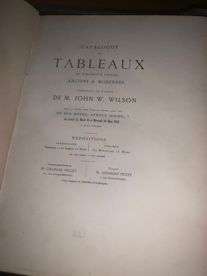[BOUND ANTIQUE ART AND AUCTION CATALOGS]
14...